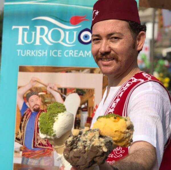 Turkish ice cream on rent