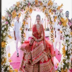 Bride Entry on Rent