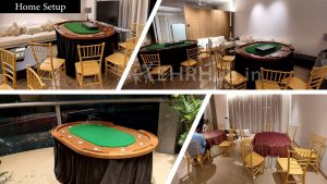 Casino table for house party