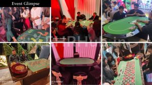 Casino table on rent for wedding events