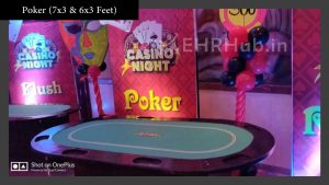 Casino table on rent poker